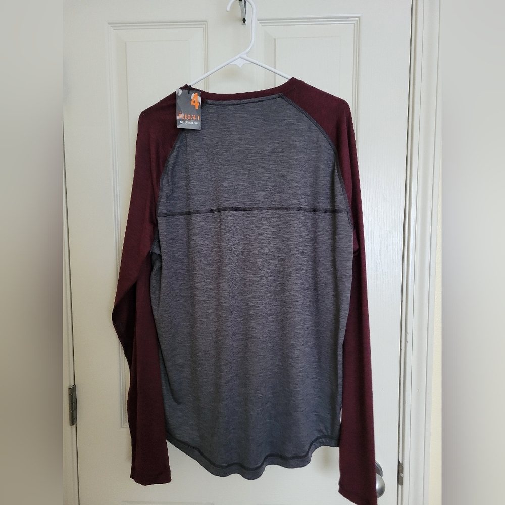 Lot of 4 men American Eagle Shirts logo size large Active Wear Athletic 360 Flex - Picture 6 of 10